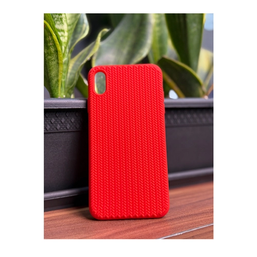 قاب سیلیکونی مدل بافتی مناسب برای گوشی iphone XS Max (2)